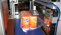 High stacking strength and stability of primary or secondary packaging is idea for film-only shrink bundles when palletized