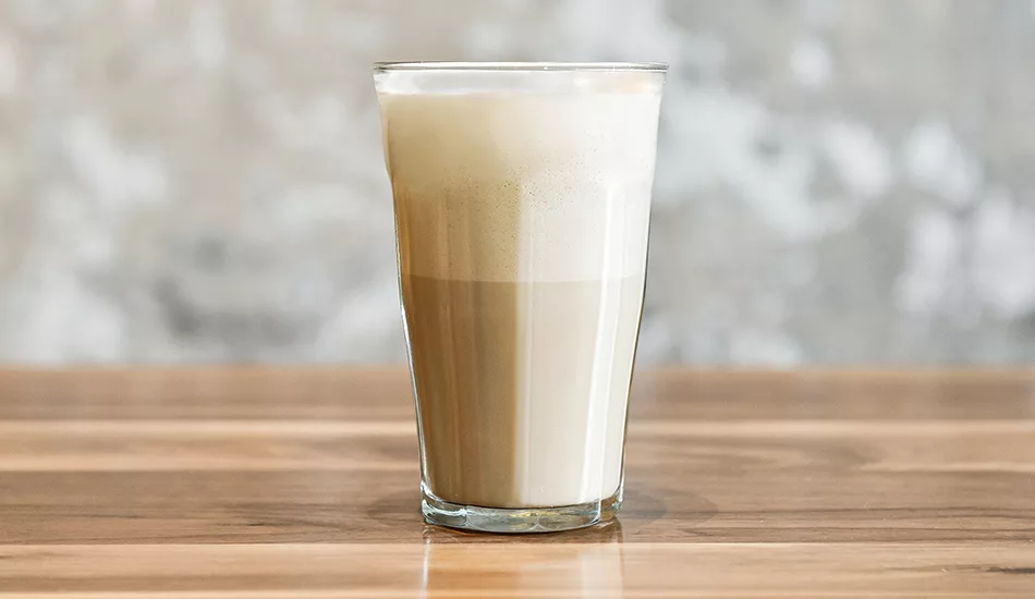 The Draft Latte's texture mimics the foam that comes with a latte in one of La Colombe's cafés