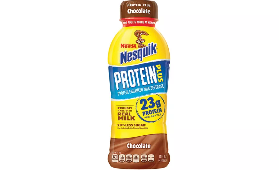 Nestlé’s Nesquik Protein Plus flavored milk