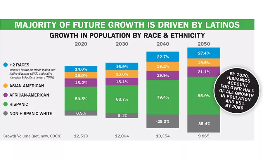 Growth in Population By Race & Ethnicity