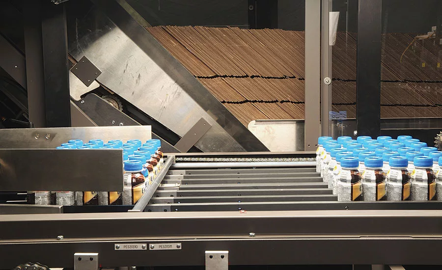 The in-feed collation process