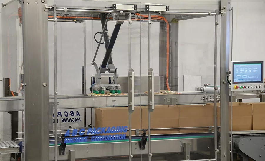 A-B-C's Model 600 can run multiple package styles with a variety of infeed options