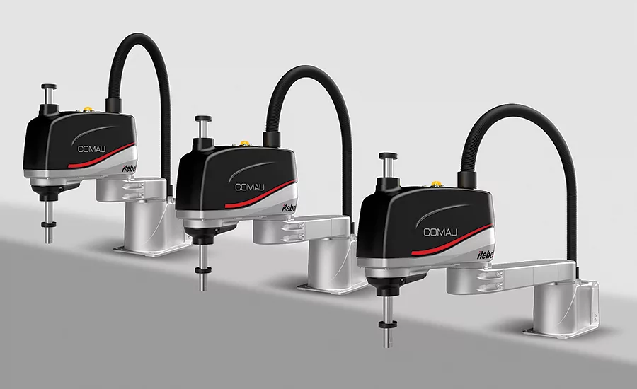 Comau's Rebel-S 4-axis SCARA robots