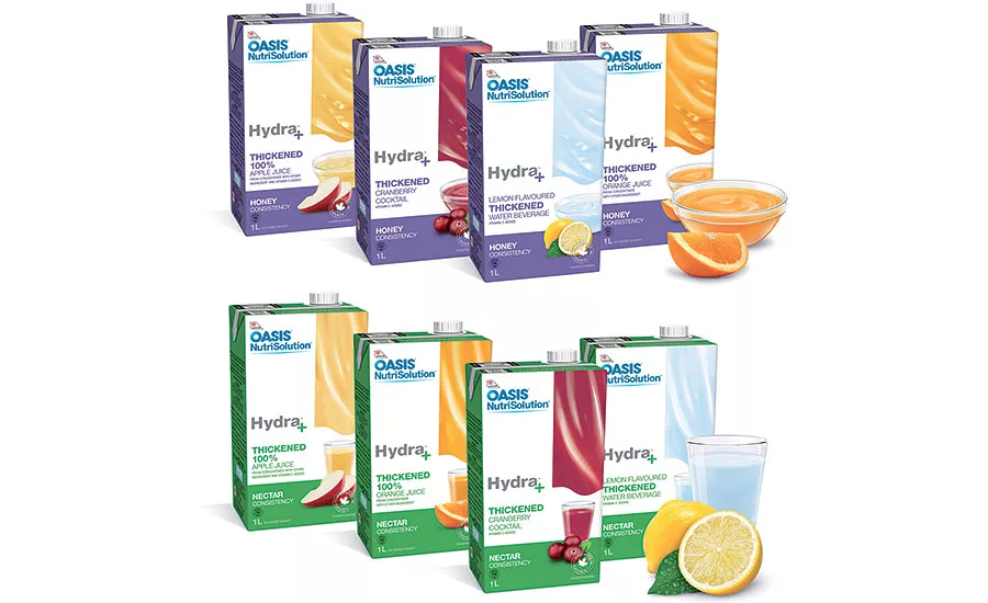 The reclosable Oasis NutriSolution Hydra+ aseptic line