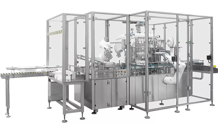 MG America’s new robotic aseptic vial filler/capper
