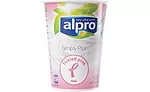 Alpro’s soy-based yogurt packaging