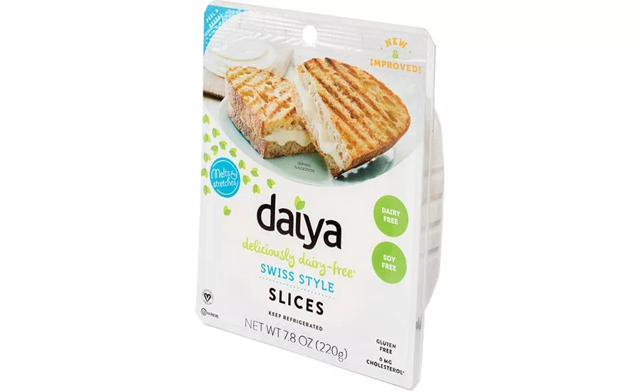 Daiya Foods cheese slice packaging