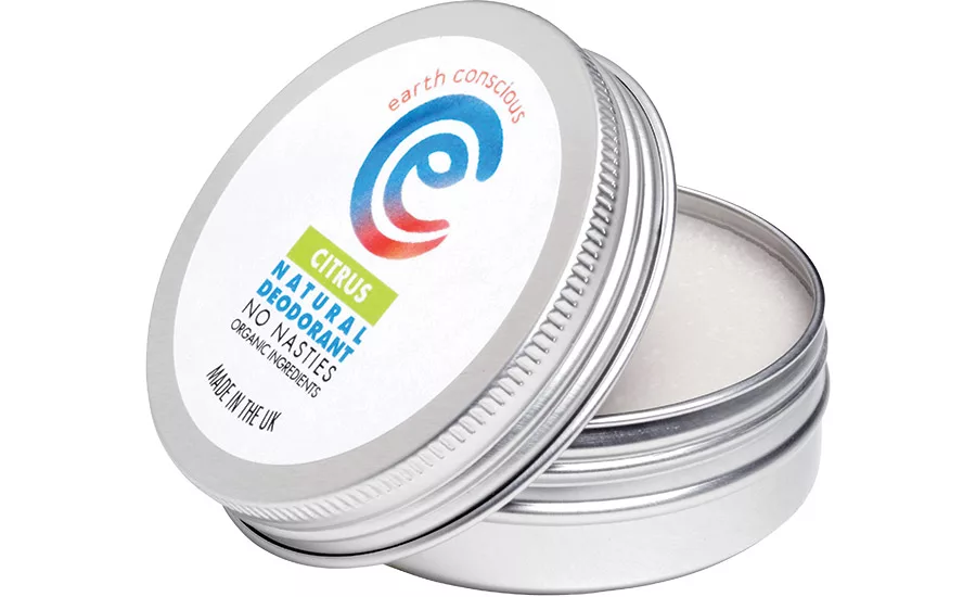 Earth Conscious vegan-friendly deodorant