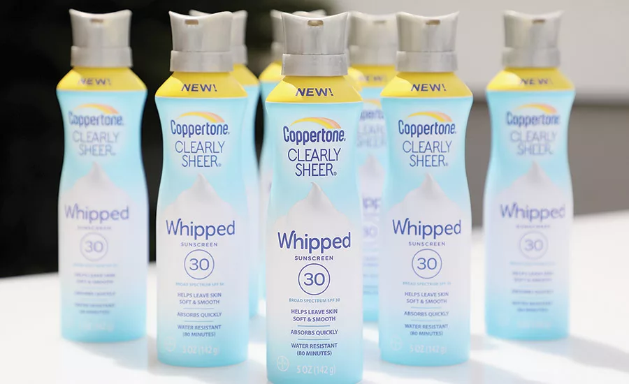 Coppertone Whipped sunscreen