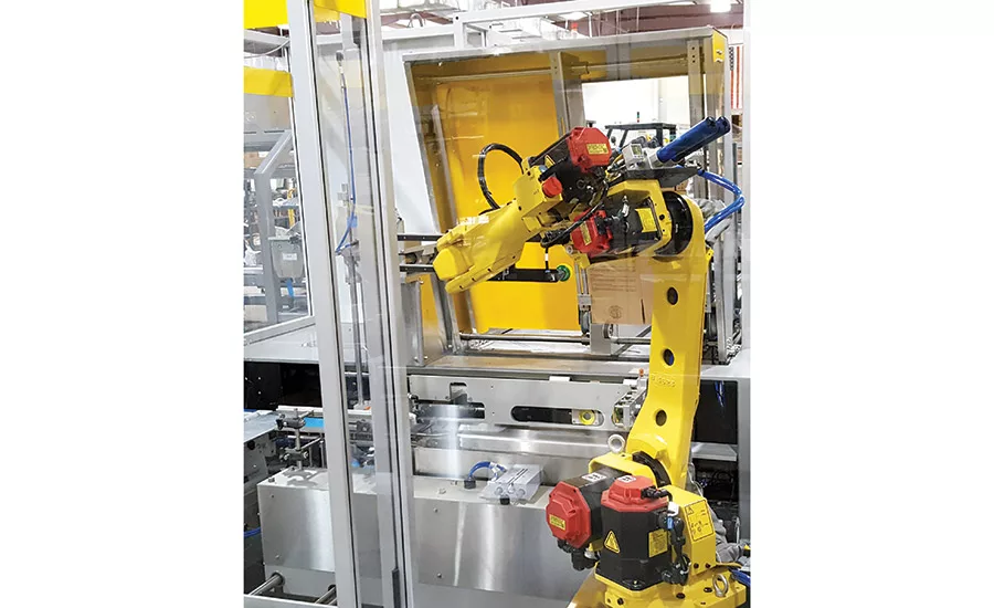 Modular robotic case erector from ESS Technologies