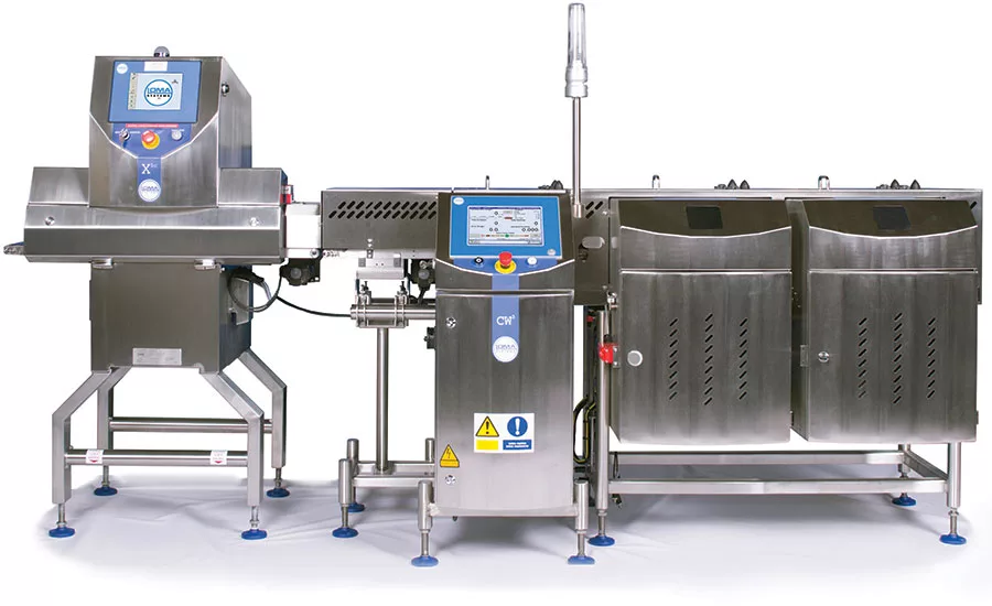 The X5x/CW3 combination inspection system from Loma Systems