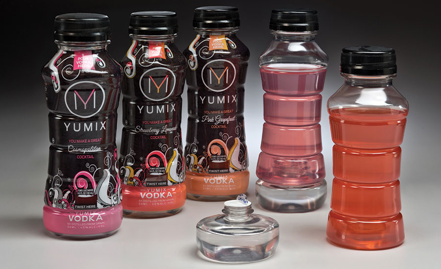 Yumix bottles for cocktails