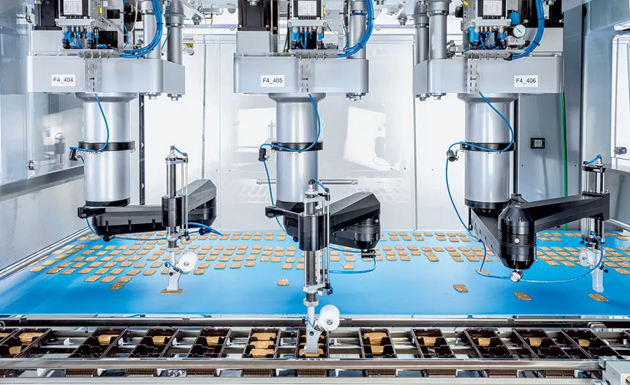 F4 robots at the Destrooper-Olivier installation