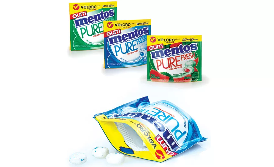 Mentos VELCRO closure system