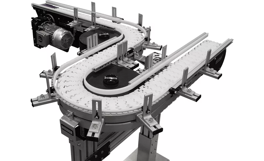 Flexible chain conveyors