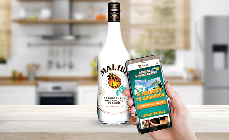 Malibu Rum “Because Summer” campaign