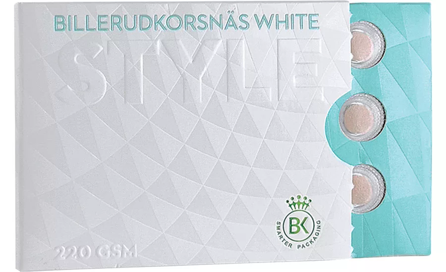 BillerudKorsnäs White triple-coated cartonboard