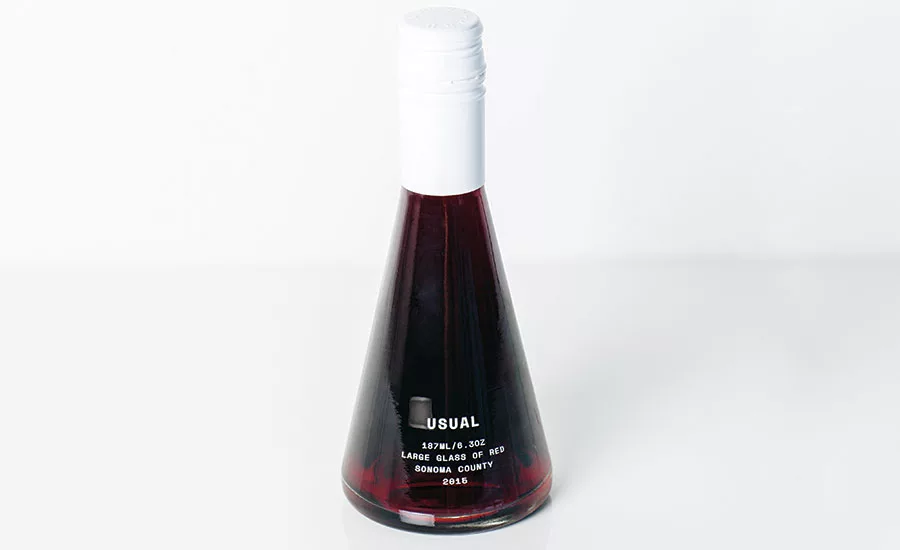 6.3-oz. single-serve glass of wine