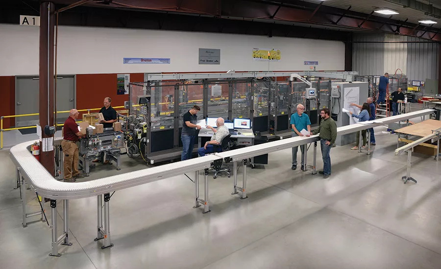 Brenton M4000 case packer