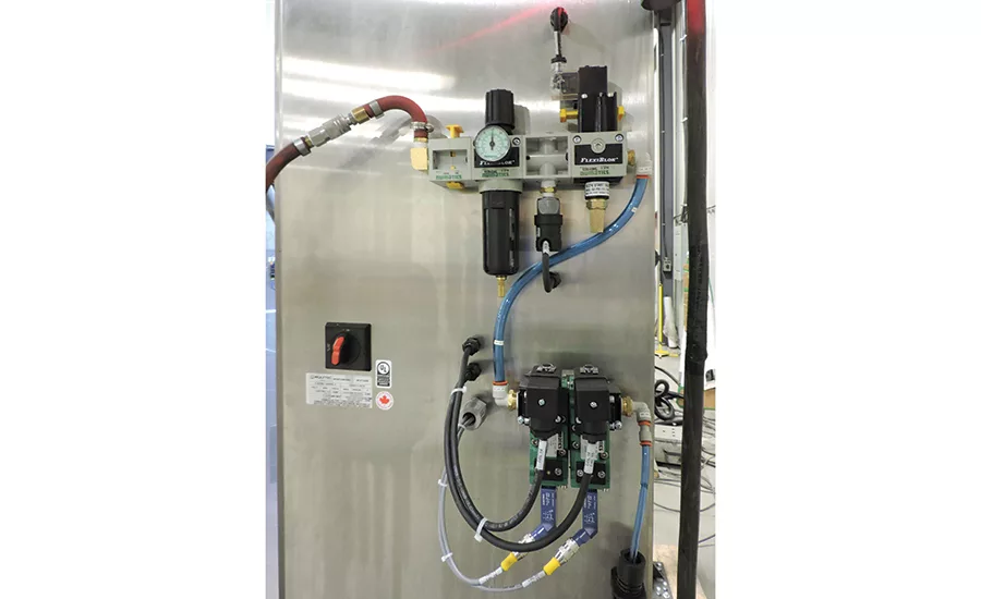 ASCO Numatics FlexiBlok slow-start FRL assembly