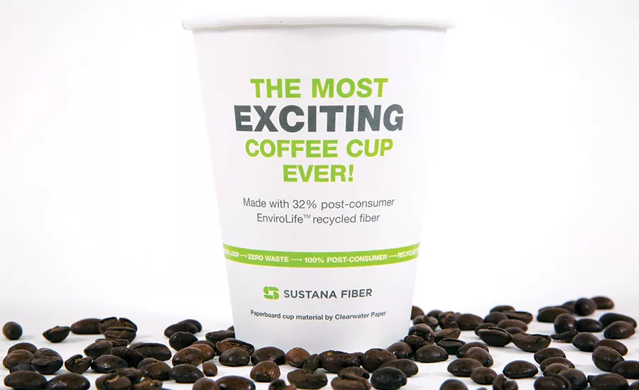 Starbucks diverted 25 million paper cups to Sustana