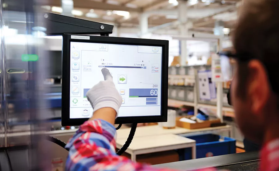 electronically access into the unit’s software controls