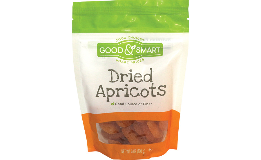 Good & Smart dried apricots, by Dollar General