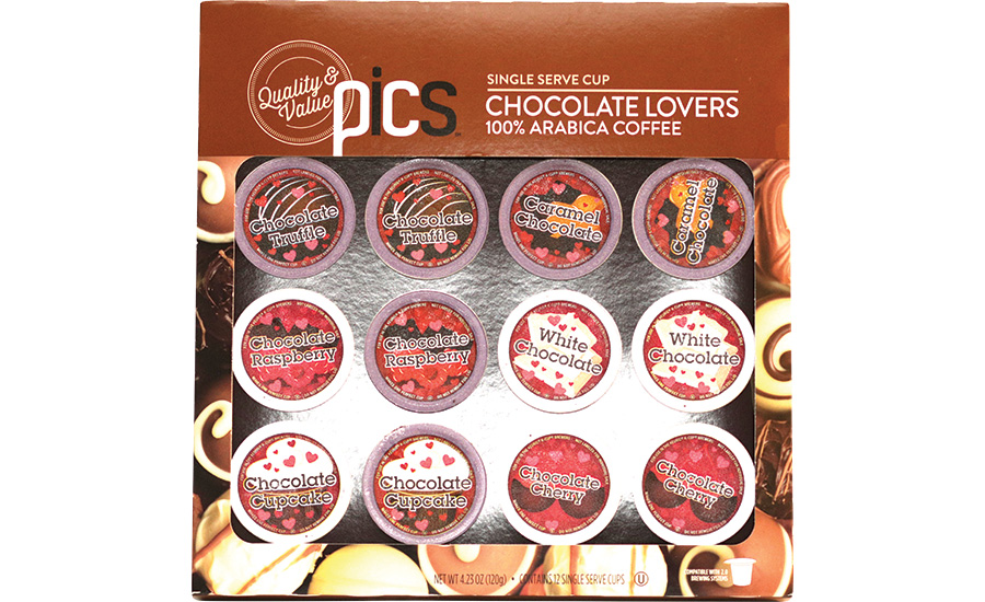 Chocolate Lovers coffee pod assortment, PICS, Price Chopper
