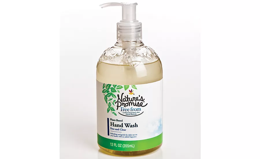 PET bottle for Nature’s Promise hand soap