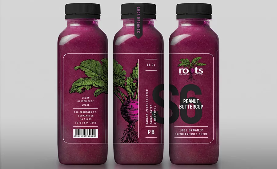 juice packaging design