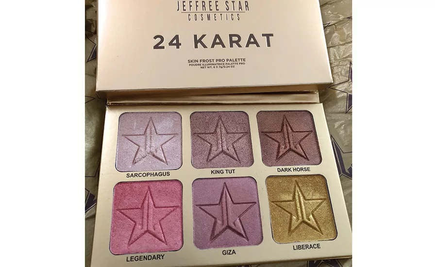 Jeffree Star Cosmetics’ Platinum Ice eye shadow