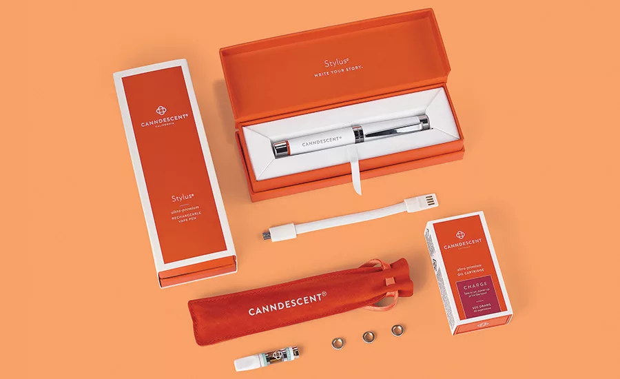 Canndescent’s cannabis packaging