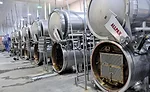 Batch retorts are sterilization vessels