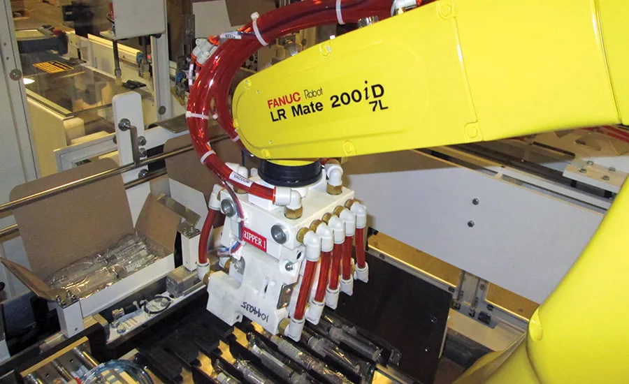 Robotic pick and place systems