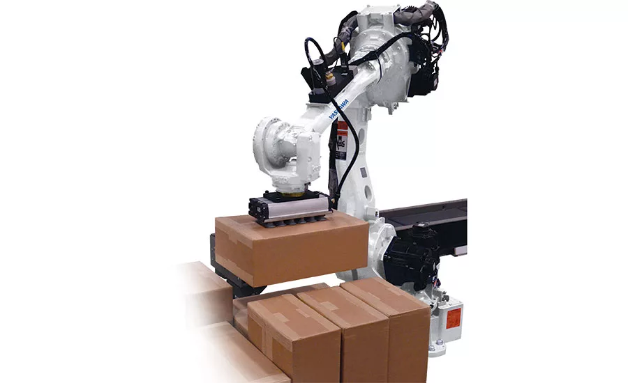 Robotic automation depalletizing