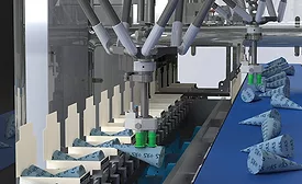 high-speed Peregrine robotic cartoning system