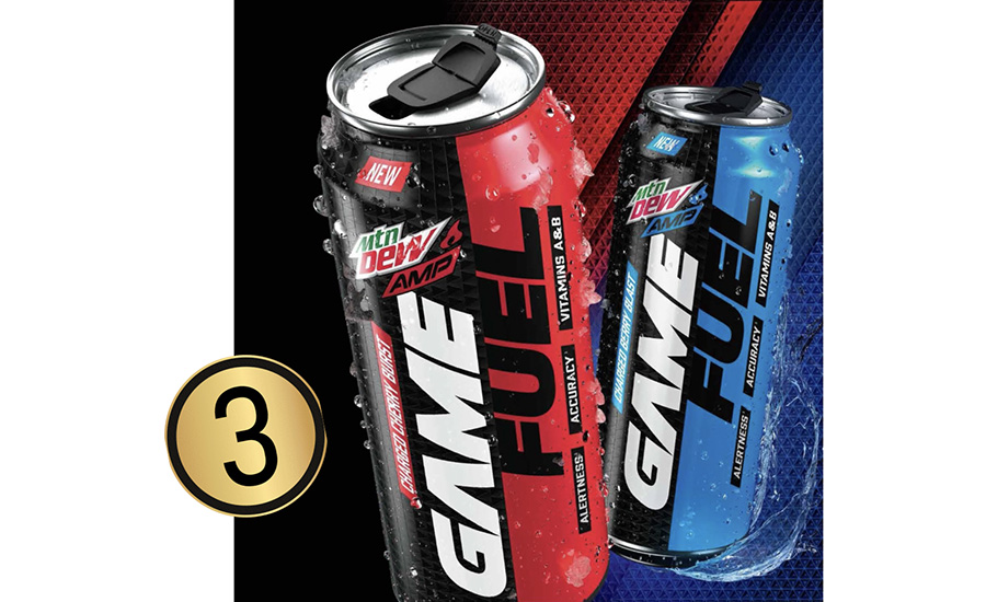 Mtn Dew AMP Game Fuel Resealable Can