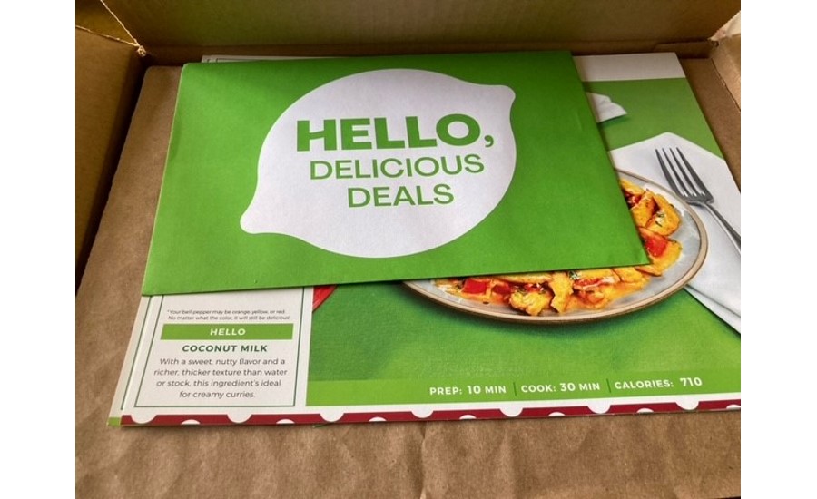 HelloFresh Cardboard Packaging