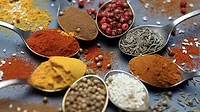 Indian and Asian food spices 