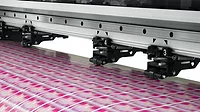 Large printer format inkjet working