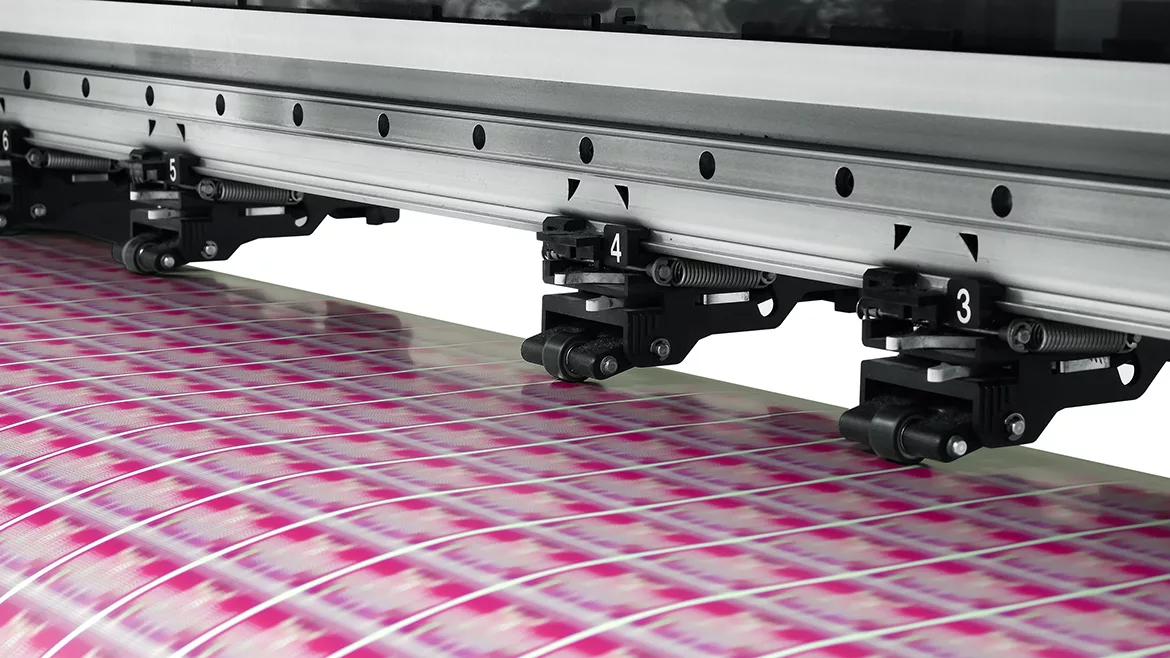 Large printer format inkjet working