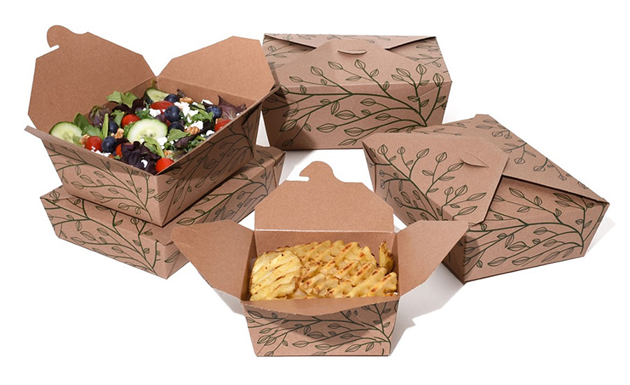 Eco Earth paper food containers