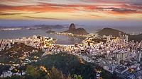 Brazil Rio de Janeiro aerial view