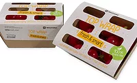 Tomatoes packed in Top Wrap produce trays