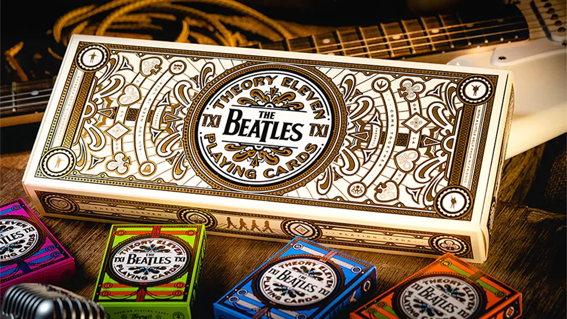 PS 1223 Editors Note opening image The Beatles Theory11 Playing Card Box Set