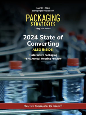 Packaging Strategies March 2024 Cover 450x600px