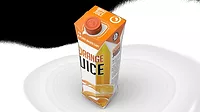 Plant-based caps on Tetra Pak® cartons can be identified by looking for an embossed swirl with leaf icon, shown on the attached image.