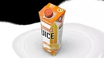 Plant-based caps on Tetra Pak® cartons can be identified by looking for an embossed swirl with leaf icon, shown on the attached image.