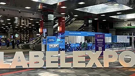 LabelExpo sign in event lobby