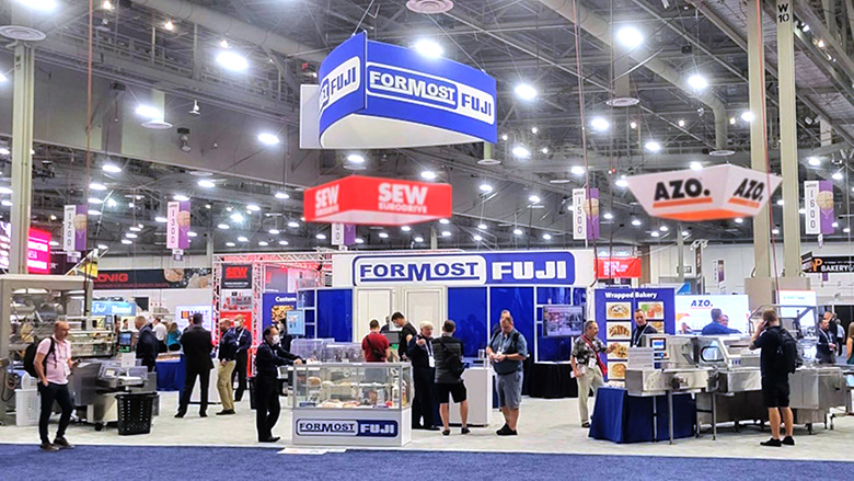 Formost Fuji booth at IBIE 2022.